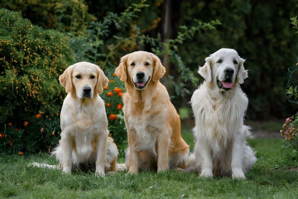 English vs American Golden Retriever